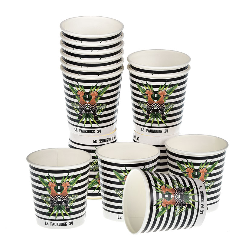 custom-printed-4-oz-paper-cups Gobelet en carton personnalisée, Custom printed paper cups, Kubki papierowe z nadrukiem, Pappbecher mit individuell bedruckt, Pappersmuggar med eden tryck