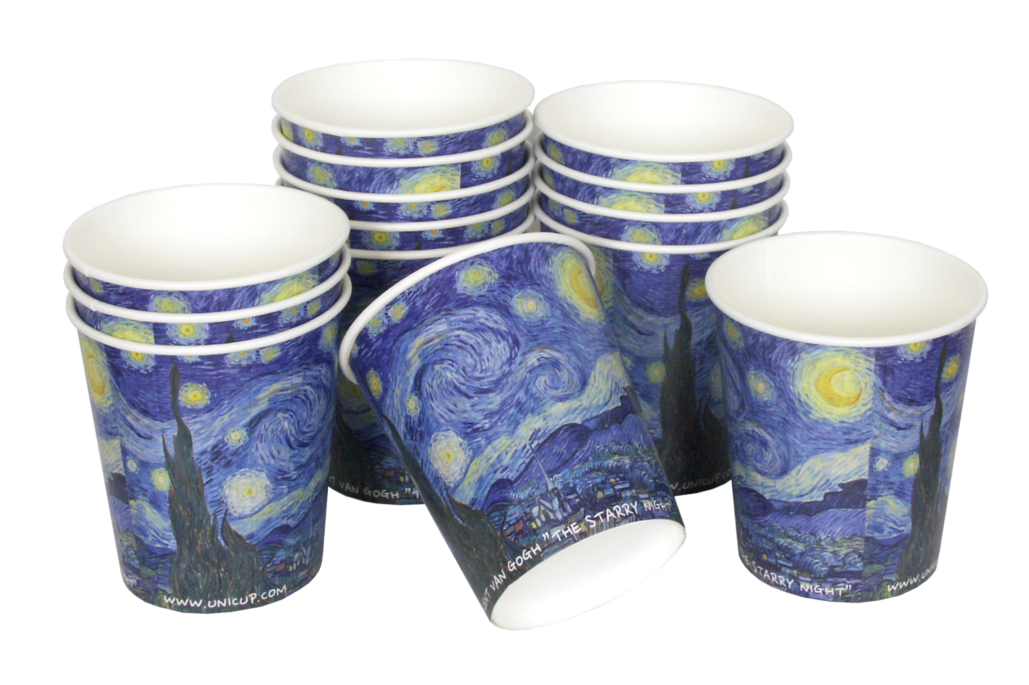 Kubki papierowe z nadrukiem standardowym