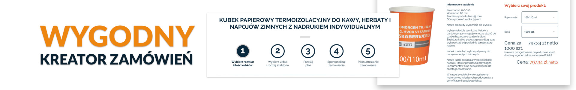 04 Gobelet en carton personnalisée, Custom printed paper cups, Kubki papierowe z nadrukiem, Pappbecher mit individuell bedruckt, Pappersmuggar med eden tryck