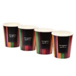 Gobelet en carton personnalisée, Custom printed paper cups, Kubki papierowe z nadrukiem indywidualnym, Pappbecher mit individuell bedruckt, Pappersmuggar med eden tryck.