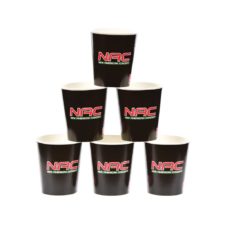 Gobelet en carton personnalisée, Custom printed paper cups, Kubki papierowe z nadrukiem indywidualnym, Pappbecher mit individuell bedruckt, Pappersmuggar med eden tryck.